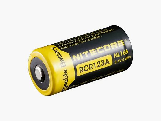 Nitecore Nitecore Batteria 16340 650mAH NL166