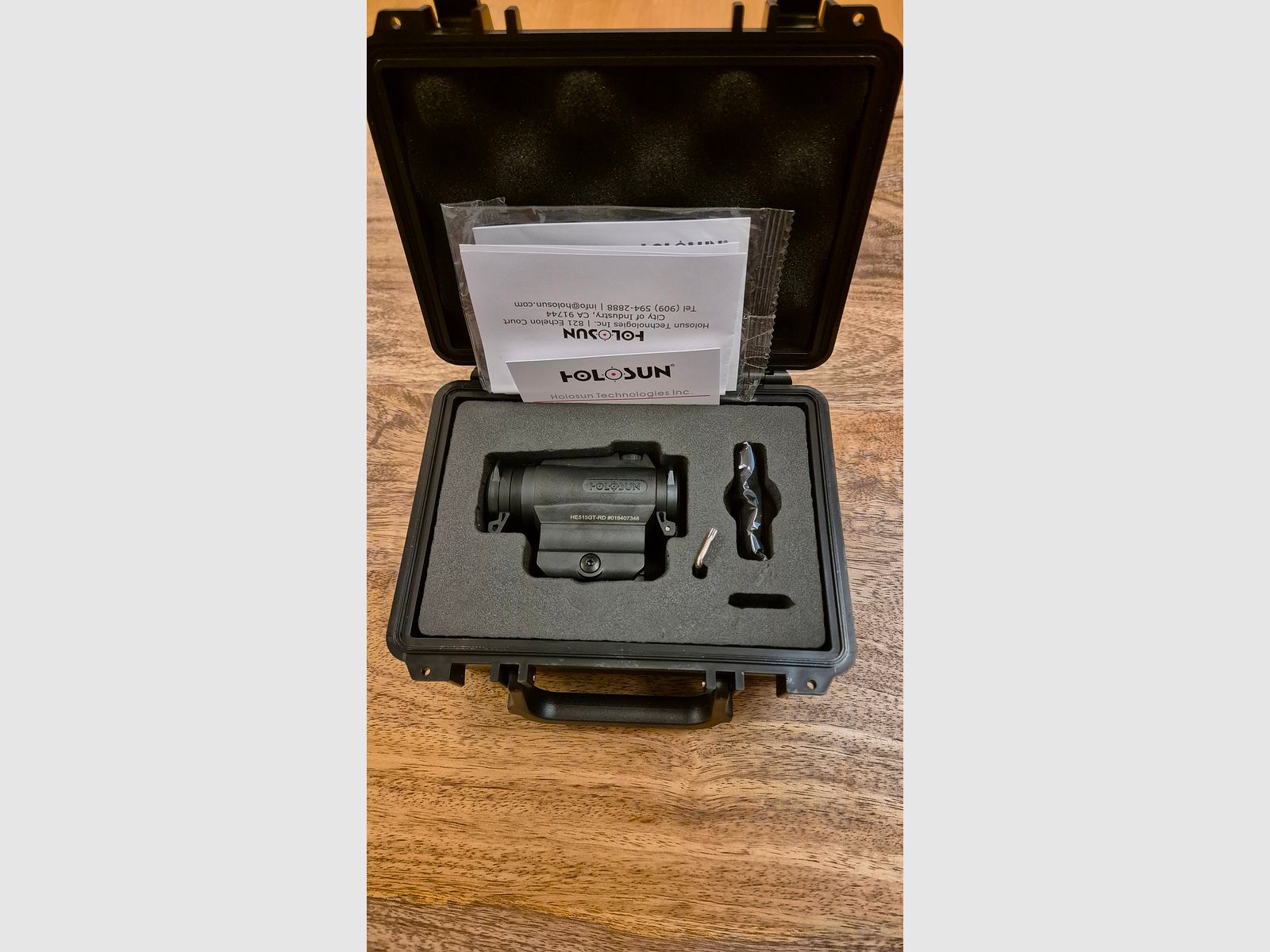 Holosun Rotpunktvicier Dot Sight HE515GT-RD