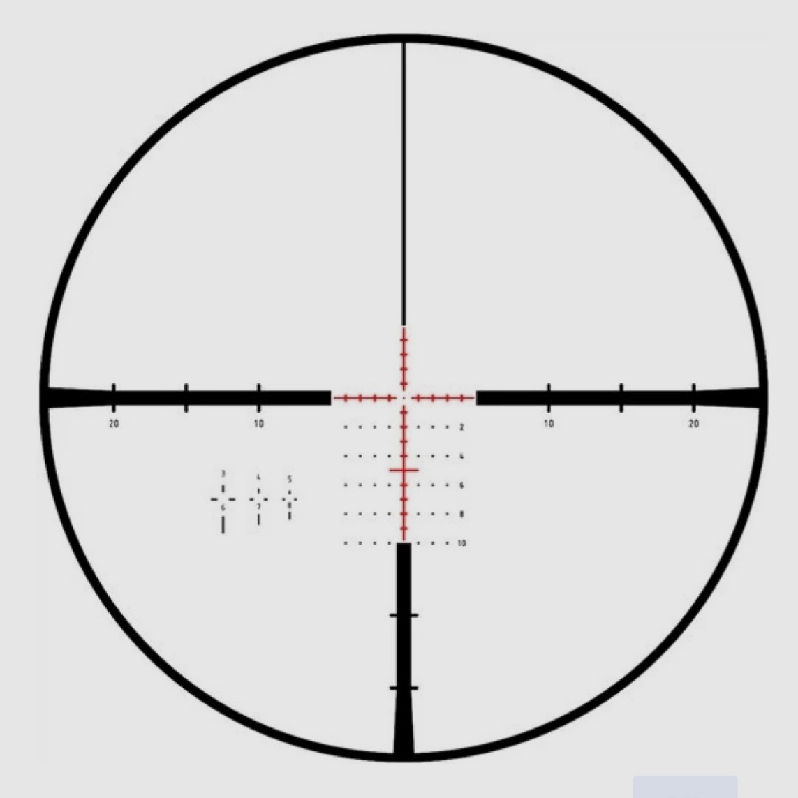 Minox ZP8 1-8x24 Abs. MR10+