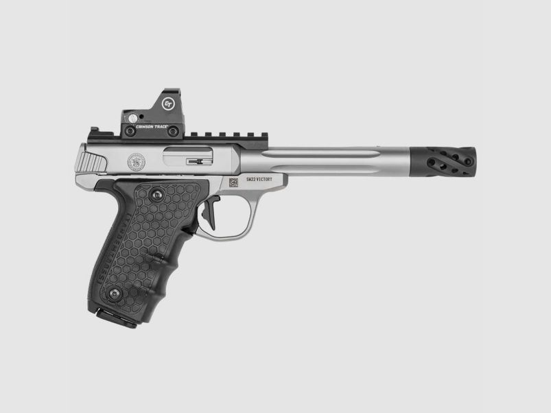 Smith & Wesson Pistol SW22 Victory Target Model 6′ Fluted .22Lr. c/CT Red Dot 6MOA, Bild 1 von 2