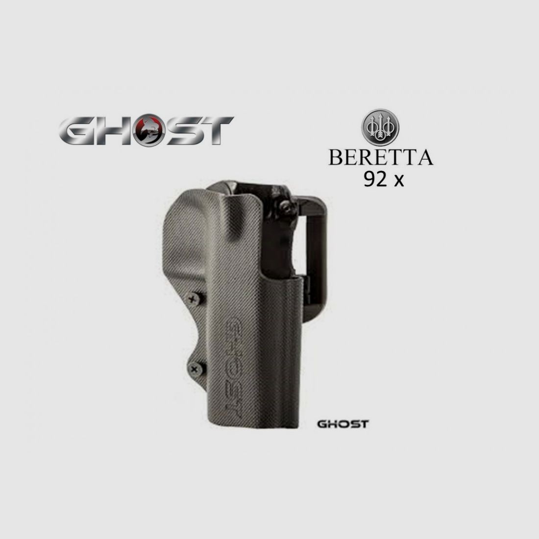 GHOST Holster Civilian Elite für Beretta 92X rechts