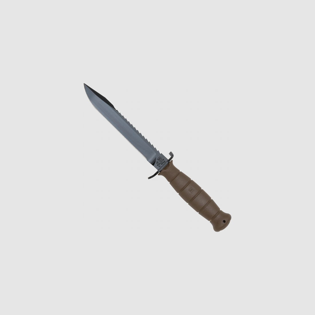 Glock Feldmesser mit Säge - dark earth brown