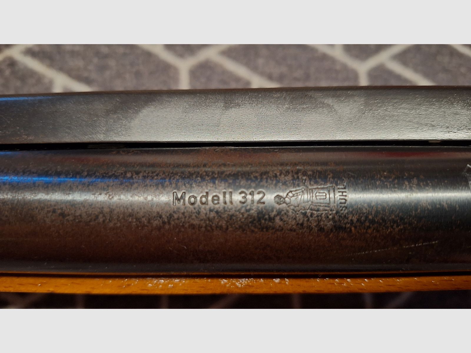 Haenel Suhl Model 312 Side Lever GST stamped!