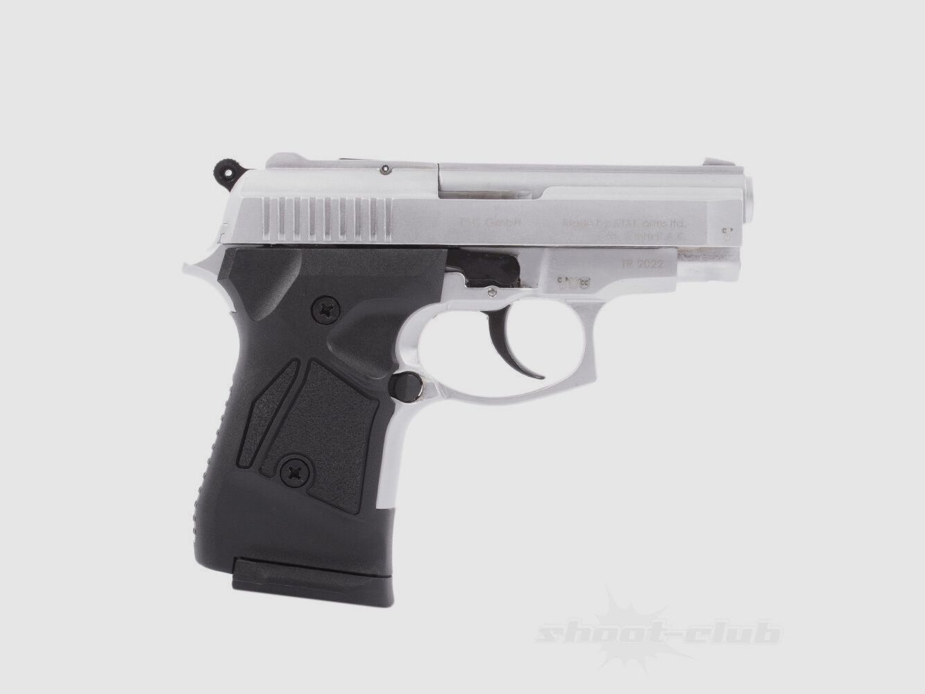 Zoraki Zoraki 914 matte chrome 9 mm PAK