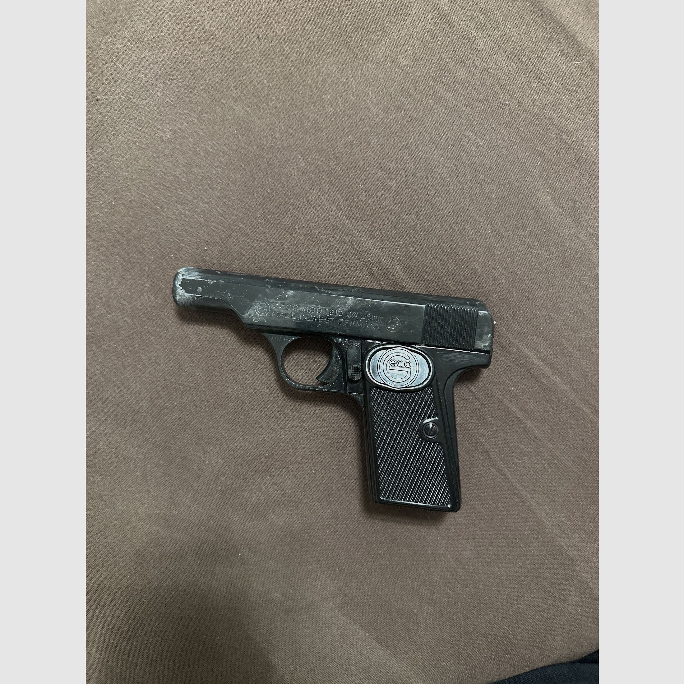 Geco Mod. 1910 8mm Gas- schreckschuss Pistole