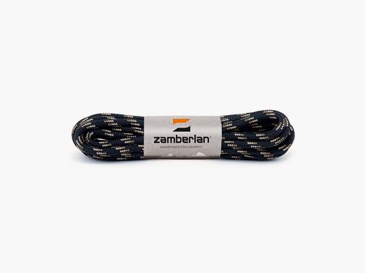 Ronde Zamberlan veters zwart-beige