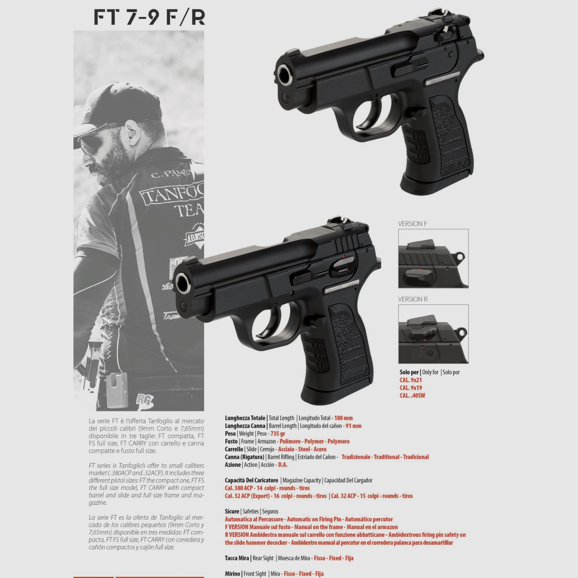 TANFOGLIO / PISTOOL / ALLE MODELLEN, afbeelding 22 van 29