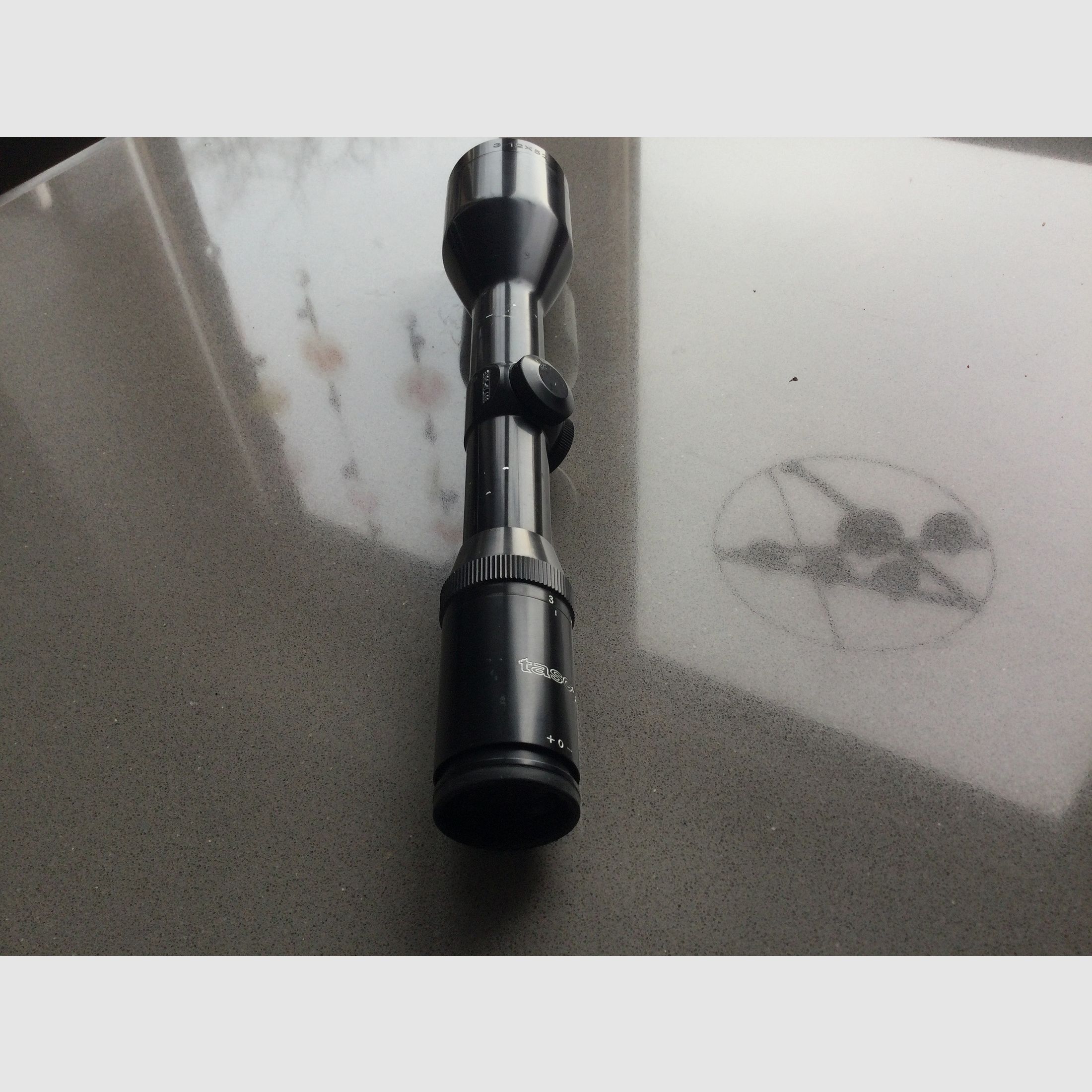 Zielfernrohr, Tasco, 3-12x52, Gebraucht, aus Nachlass abzugeben.