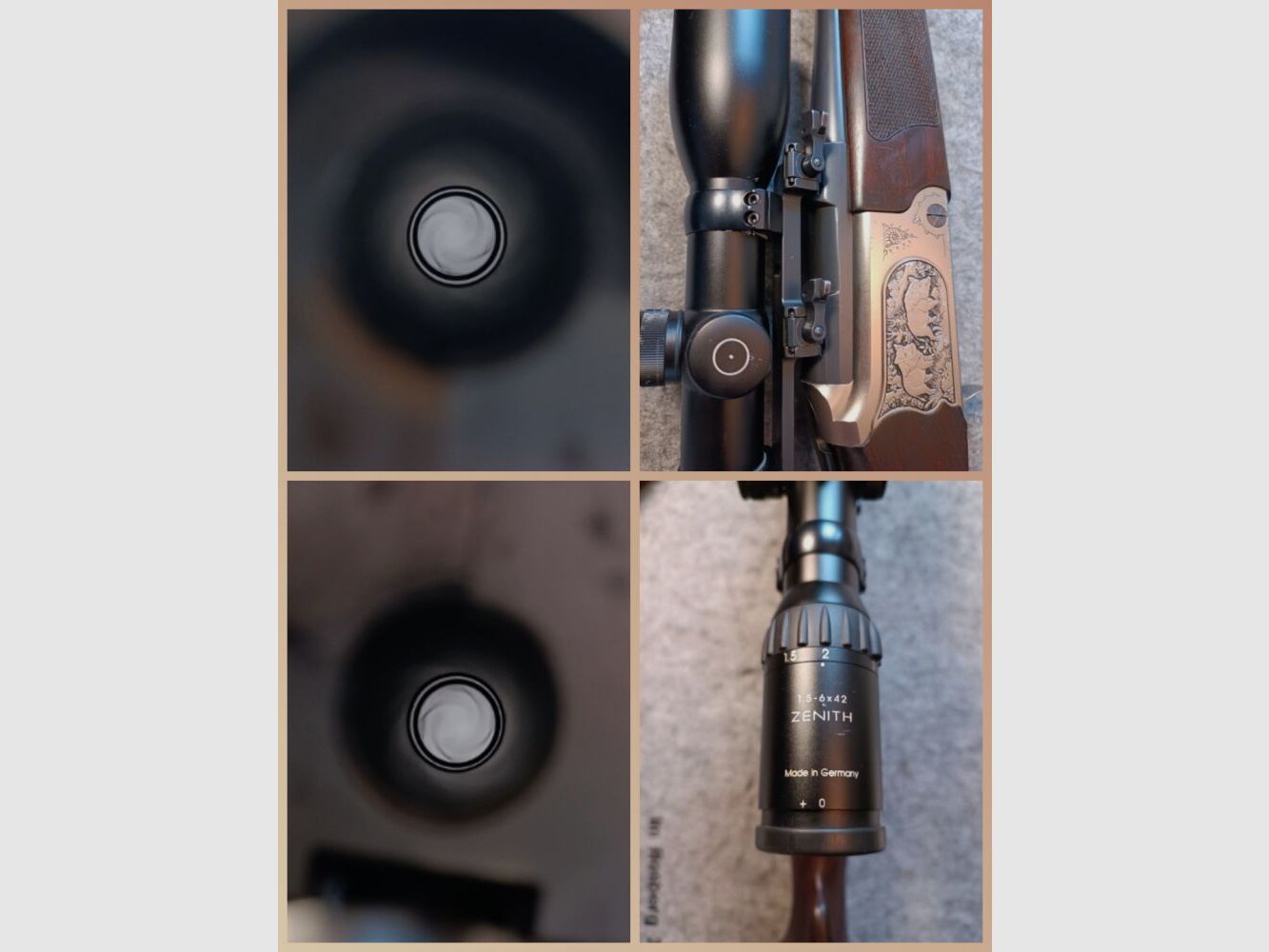 Merkel Suhl B3 Jagd Bockdoppelbüchse mit ZF S&B Zenith 1,5-6x42