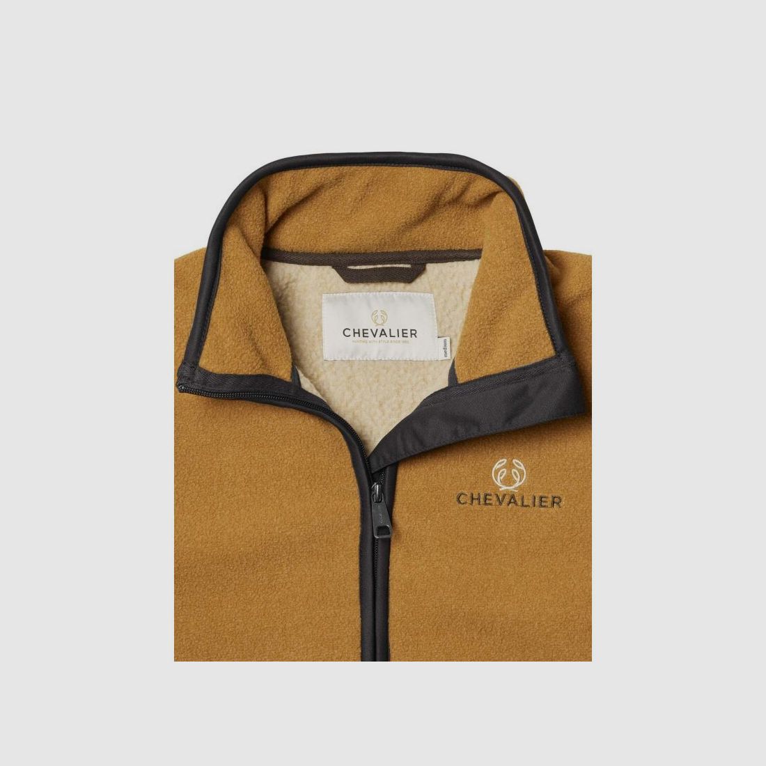 Chevalier  Herren Fleecejacke Mainstone Cloudberry Yellow