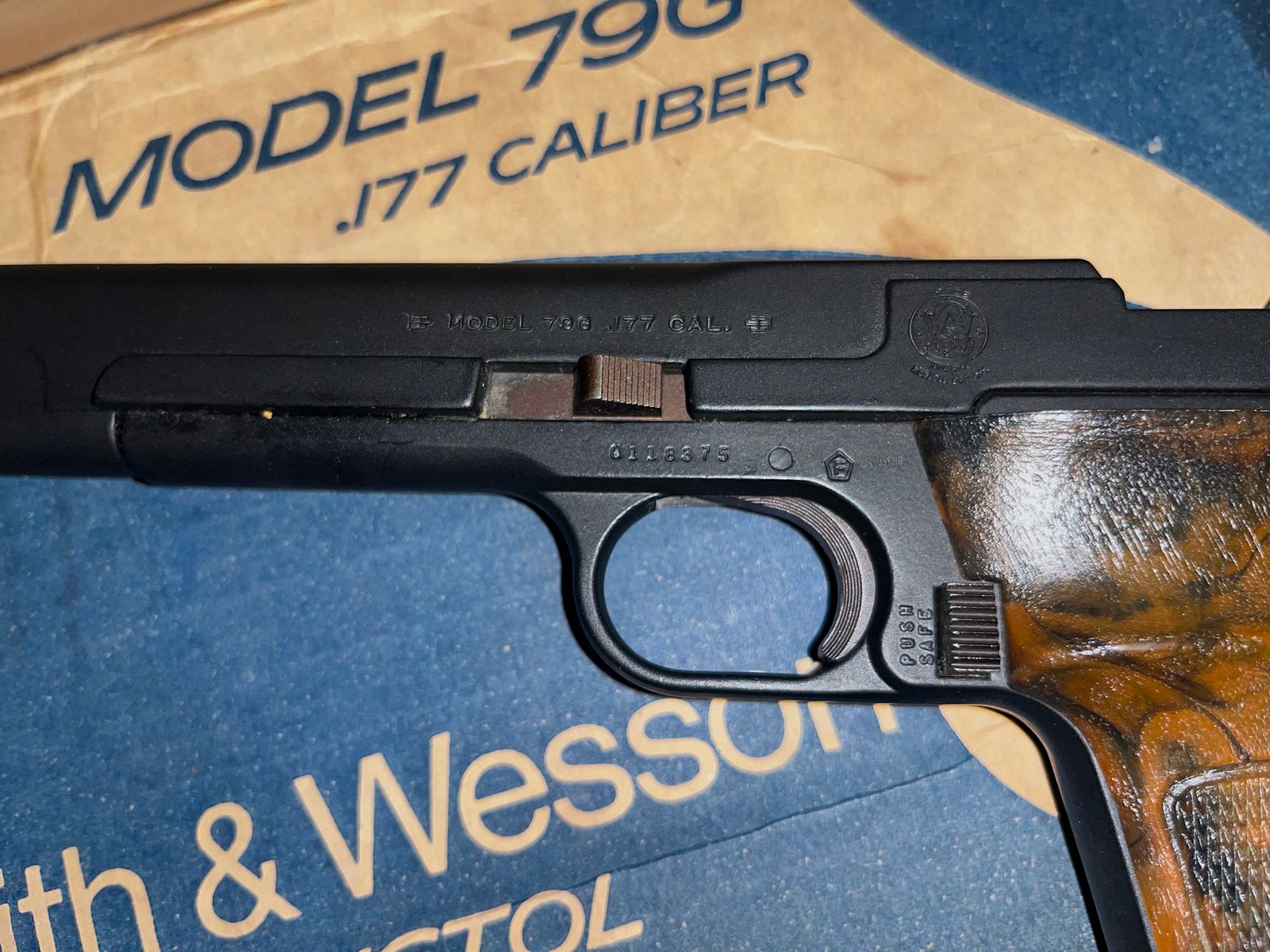 Smith and Wesson model 79g .177 caliber VHB