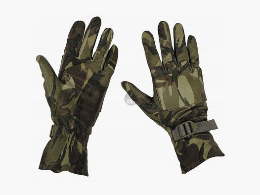 Brit. leather gloves, used. Warm Weather, MTP camo