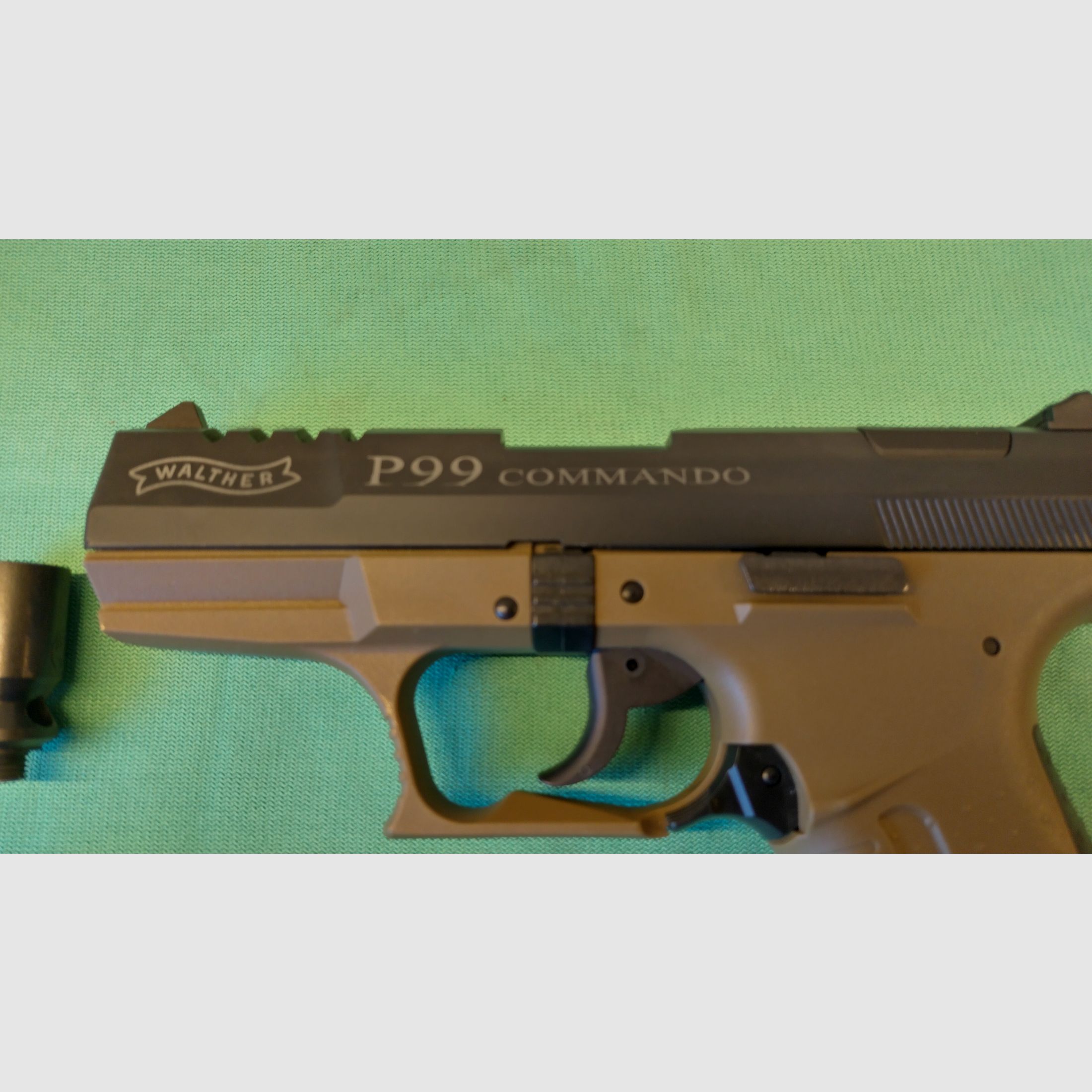 WALTER P99 pistola de fogueo calibre 9 mm P.A.K.