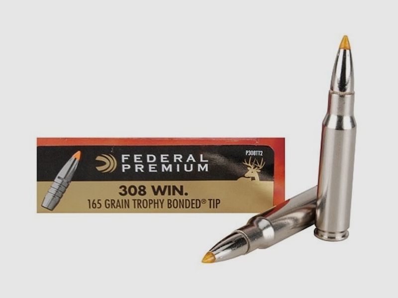 Federal Premium Trophy Bonded Tip .308 Win. 165GR 20 Patronen