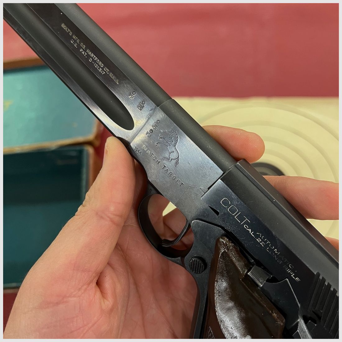 Colt Woodsman Match Target 1955, Bild 6 von 12