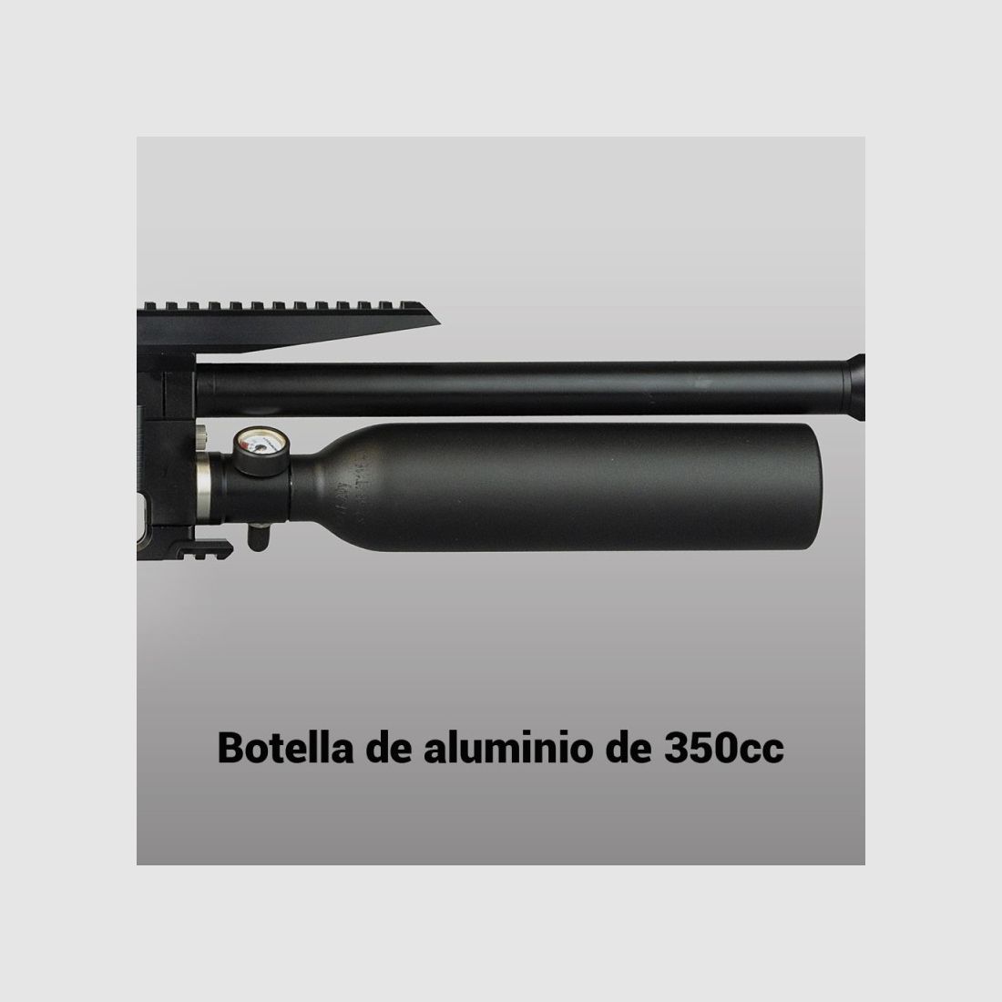 PCP-Büchse Arcea-Snowpeak M60B Aluminiumflasche, Bild 2 von 6