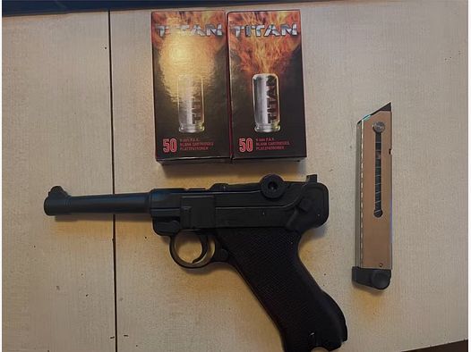 Luger Pak 9mm Schreckschuss