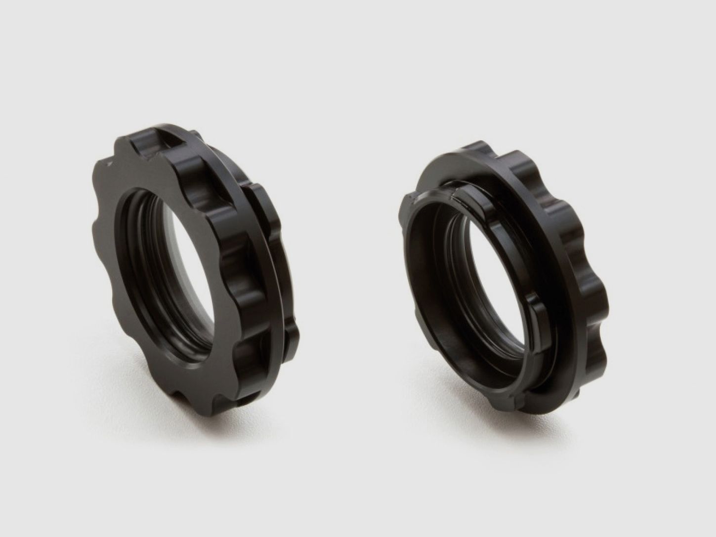 Präzise Jagen  Verschlusskappe Klein  mit Glas Für Klemmhülsen bis Ø61mm