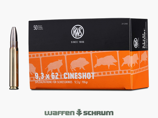 RWS Cineshot 12,7g - 196gr 9,3x62 30-pak