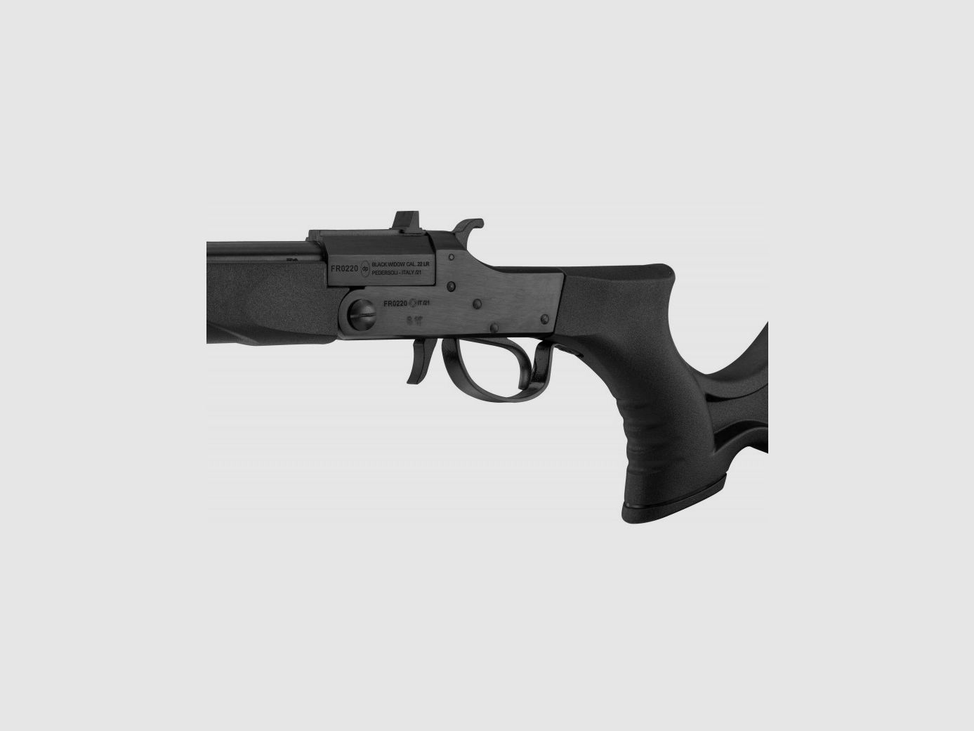 Klappbüchse Pedersoli Black Widow Kal.22LR Promo, Bild 6 von 6