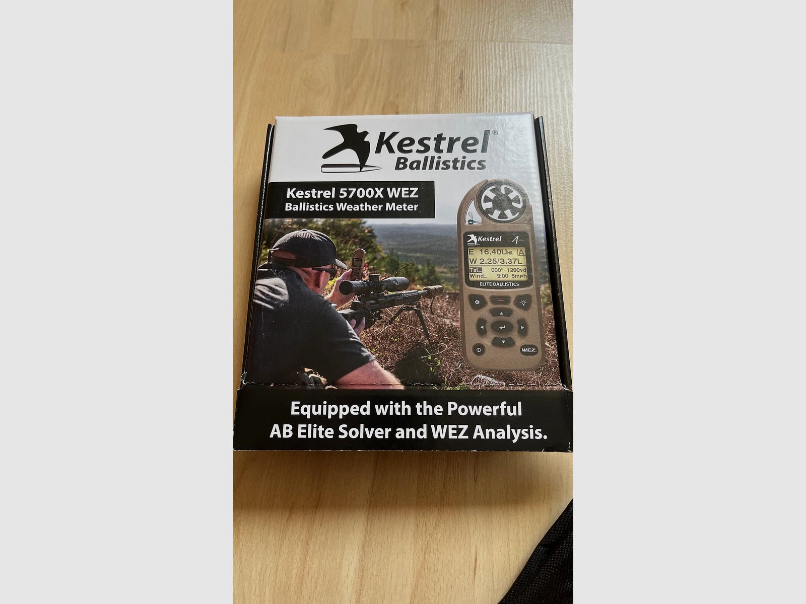 Kestrel 5700X WEZ Wettermessgerät mit Applied Ballistics