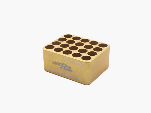 DAA case gauge for 20 cartridges, 9mm
