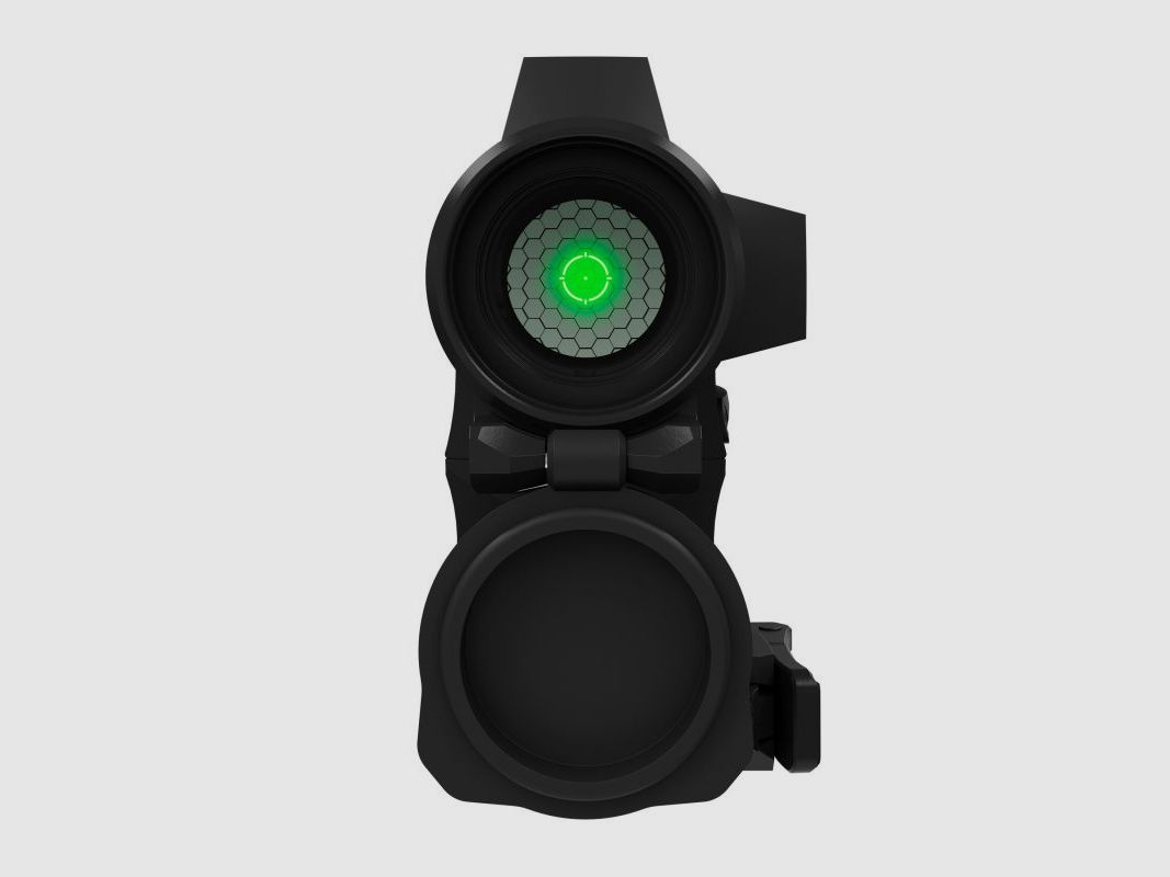 Holosun HE515C-M-GR Viseur Reflex avec Réticule Vert : Point 2MOA & Point Circulaire 65MOA, image 7 sur 8