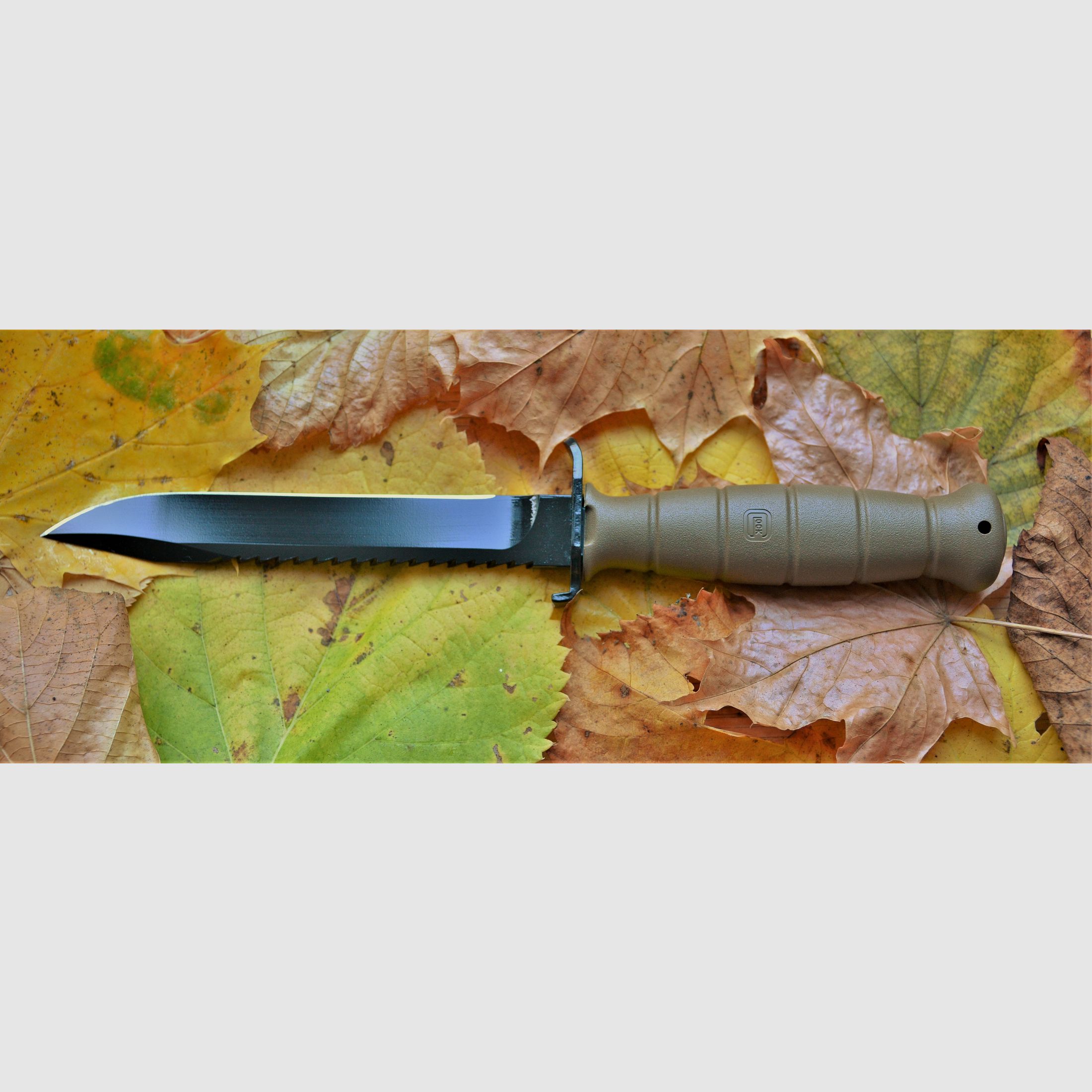 Glock Feldmesser FM 81 braun – Militärisches Mehrzweckmesser