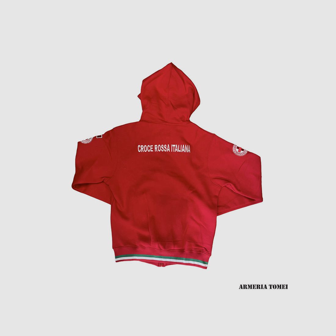 CROIX ROUGE ITALIENNE – SWEAT À CAPUCHE, image 2 sur 4