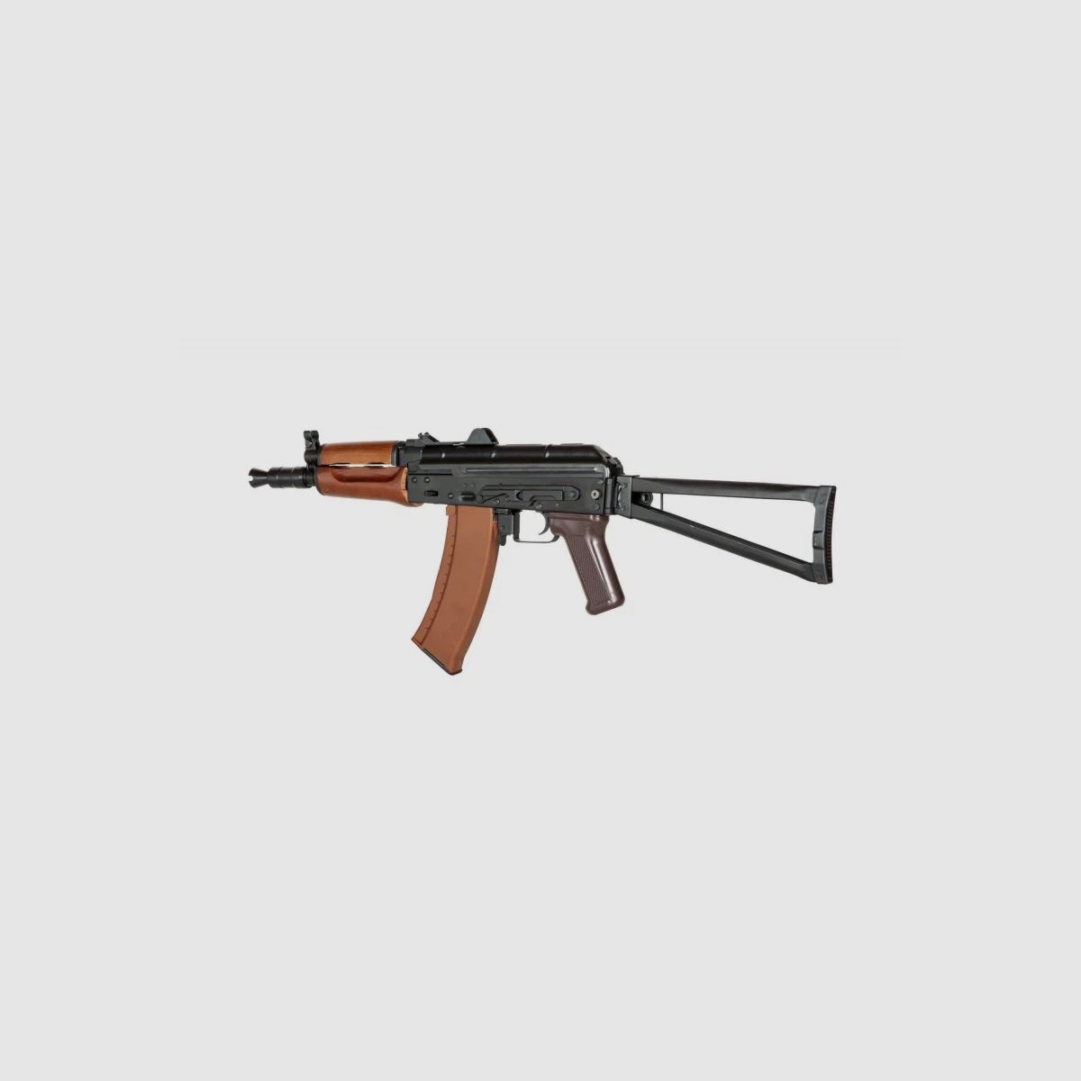 AKS-74UN Platinum Steel Version with Gate Aster V3 free from 18 Black/Real Wood | E&L