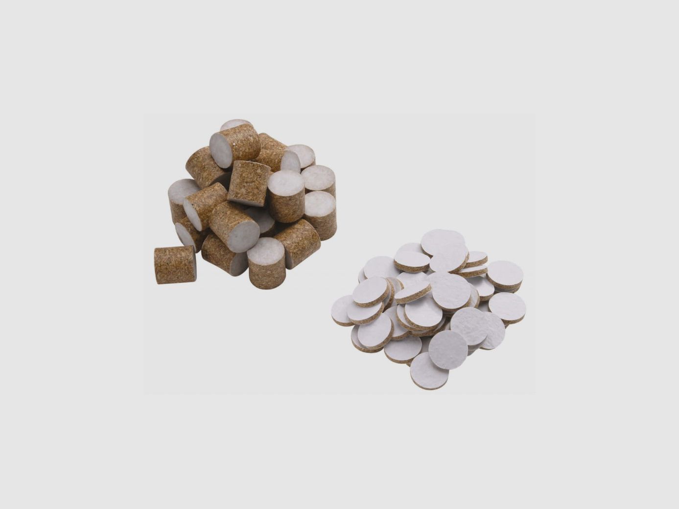 Set aus 200 Korkwatten