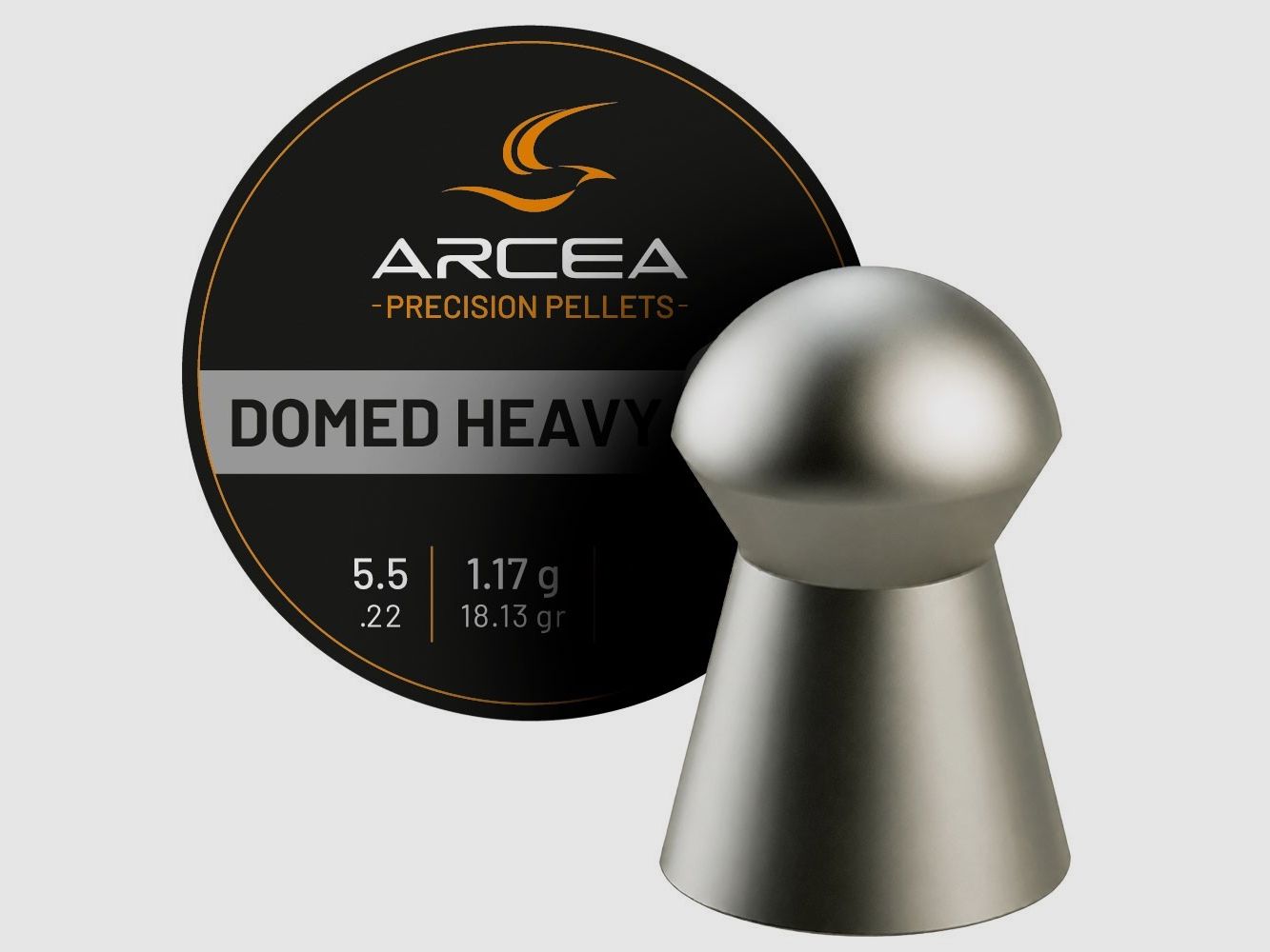 ARCEA DOMED HEAVY 5,5 mm (.22) - 1,175 g, afbeelding 1 van 2