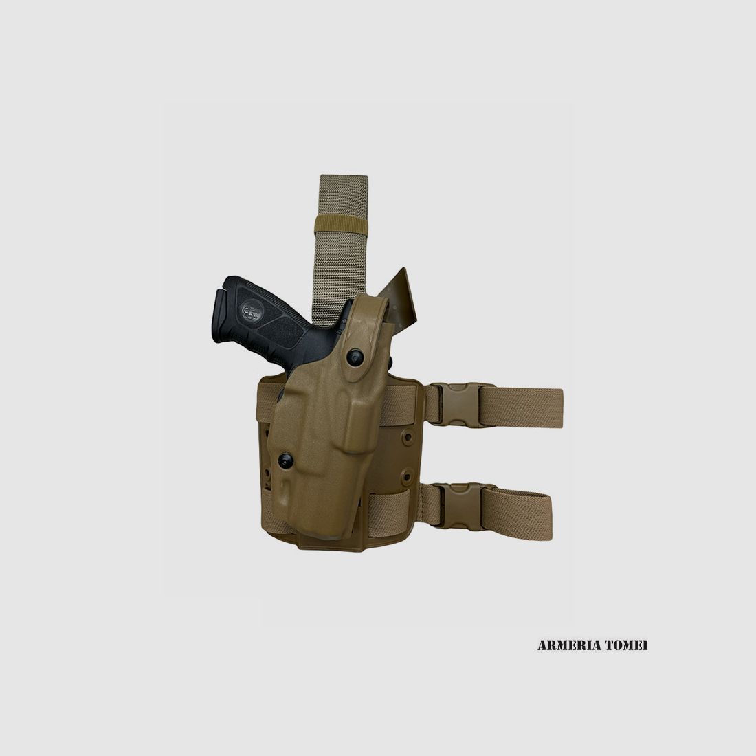 FONDINA – SAFARILAND BERETTA APX STX TAC CYTB RH (RECHTS) col. Coyote Brown, Bild 1 von 3