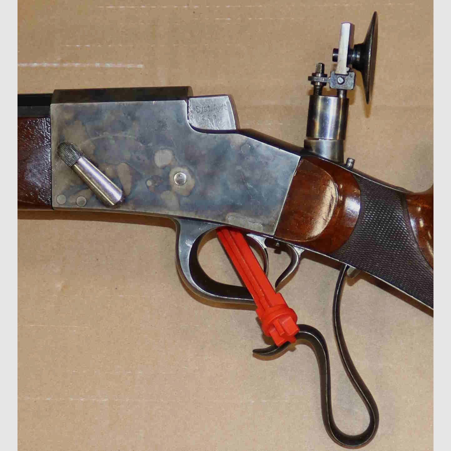 Single Shot Rifle Karl Nassel Model 1885 Caliber 8.15X46R, image 4 of 13