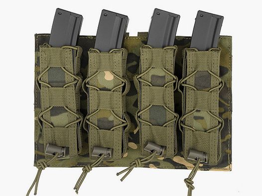 MOLLE Speed Quad MP5/SMG Magazine Pouch - MT [8FIELDS]
