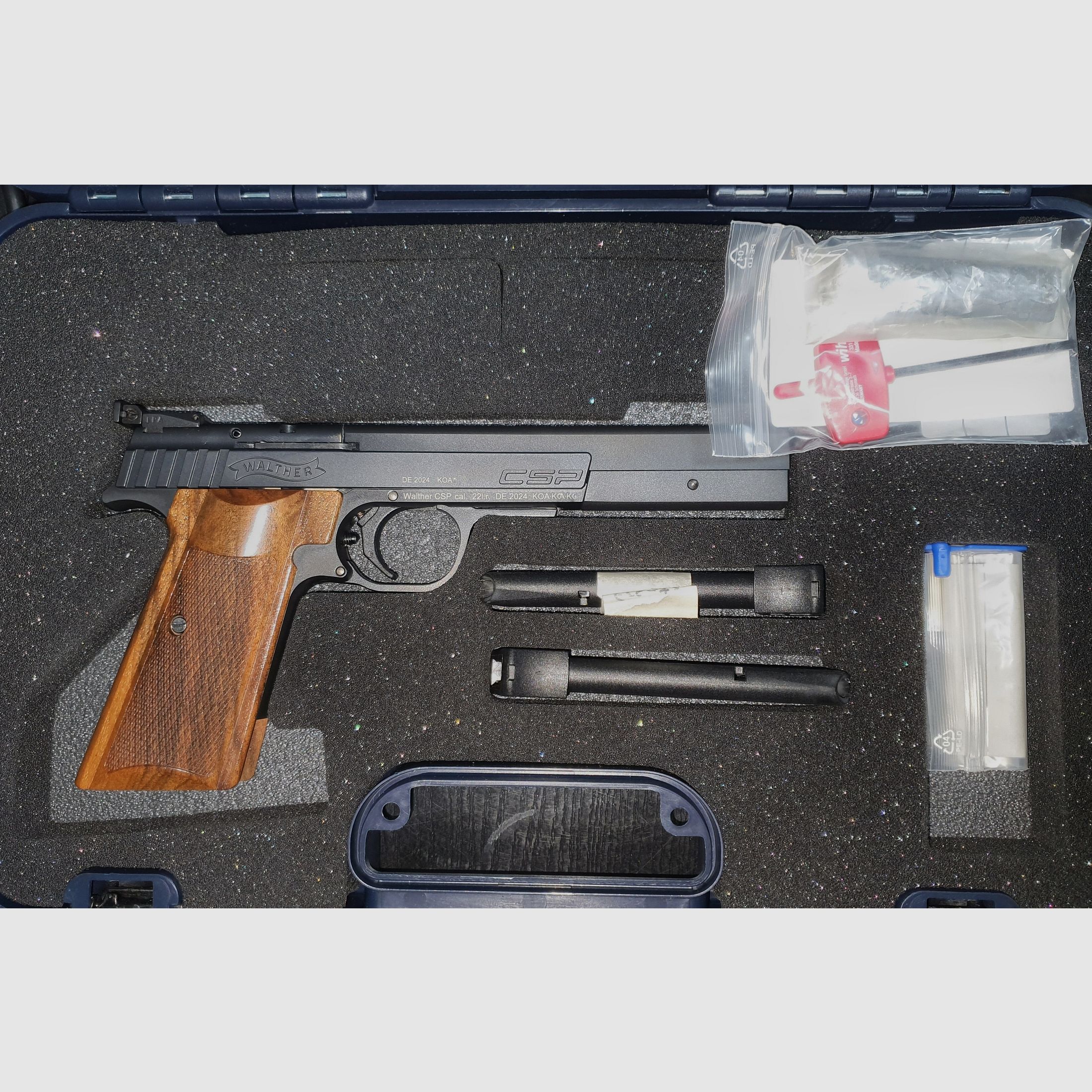 Walther CSP Classic – Stan idealny, w tym 1500 strzałów amunicji