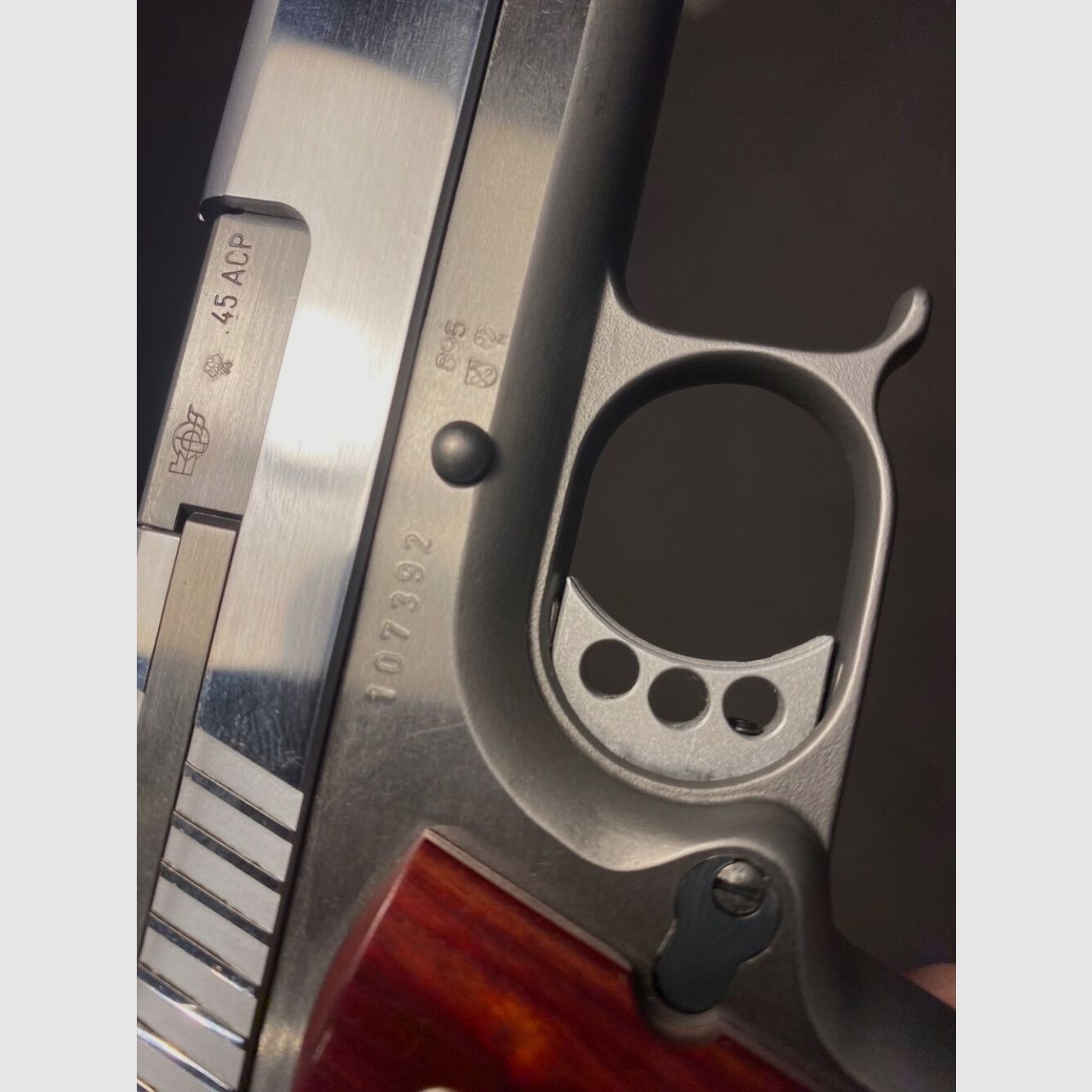 KPS (ehem.Peters Stahl). 1911er OMEGA Match 1911