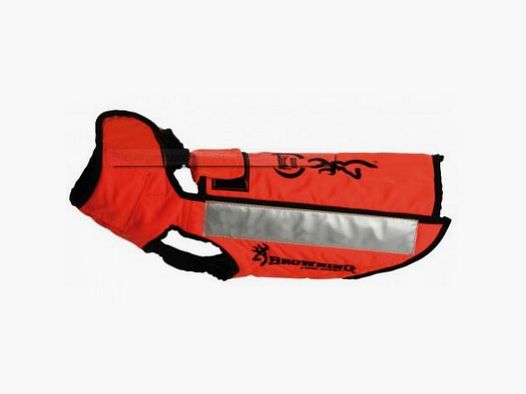 Schutzweste für Hunde Browning mit hoher Sichtbarkeit und Antizahn mod. Protect Hunter