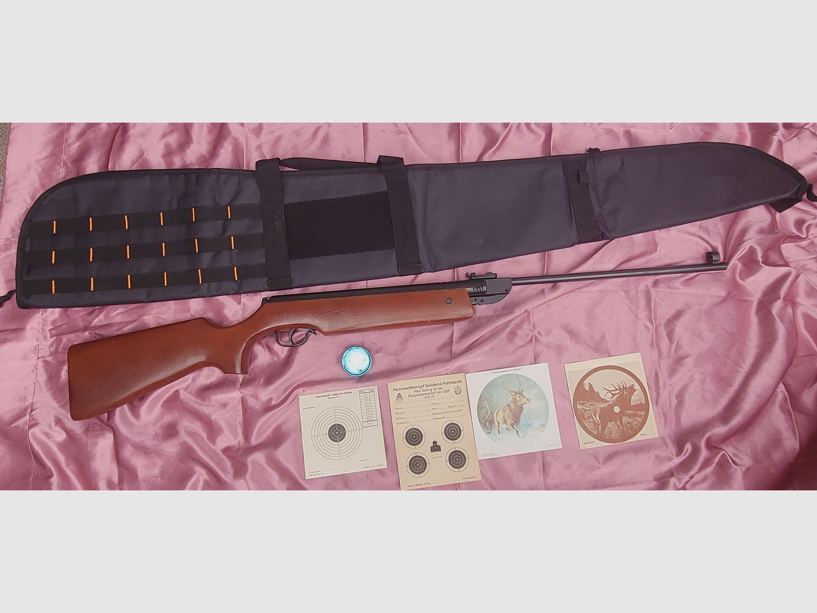 Haenel air rifle Knicker model 303 with sport stock