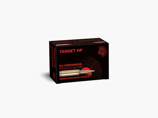 Munición Metálica GECO 6,5 Creedmoor Target HP 130 Grains