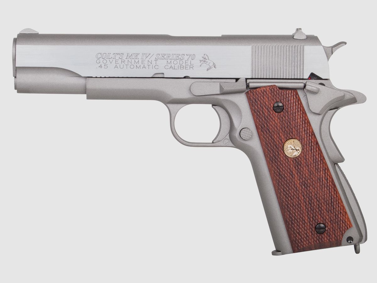 Colt MK IV Series 70 Silber 6mm - Airsoft Co2 BlowBack