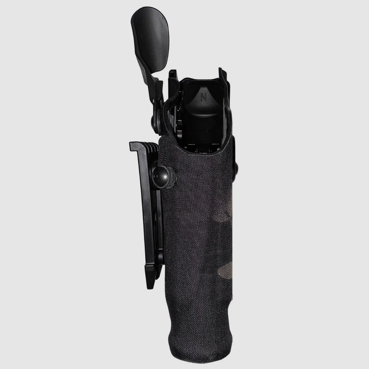 Safariland – Holster 6354RDS ALS, QLS für die Pistole Smith & Wesson M&P9 2.0 5" – gefüttert, Multicam Black/Cordura – rechts – 6354RDS-81, Bild 3 von 5