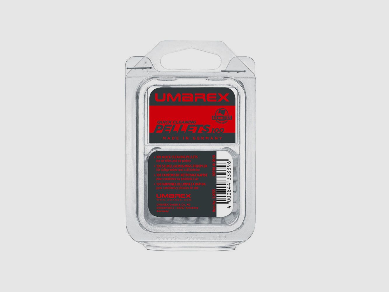 Umarex Schnellreinigungspfropfen Kaliber 4,5 mm Blister 100 Stk