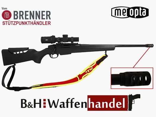 Brenner	 BR20  Drückjagd-Paket / Meopta 1-6x24 / Mündungsbremse / Niggeloh PULL