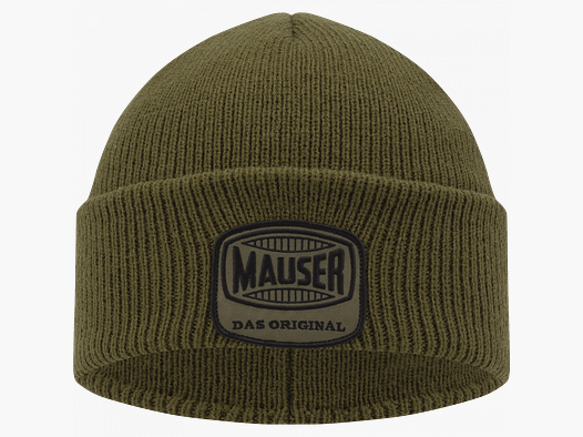 MAUSER Beanie Watch Cap Wintermuts matte olijf