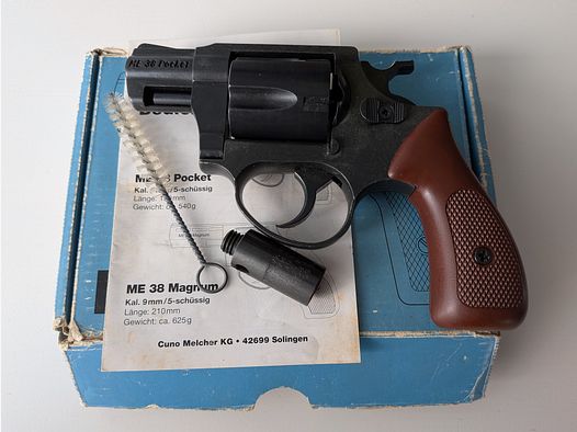 ME38 Pocket ( Me 38 ) rewolwer alarmowy 9mm RK PTB 705