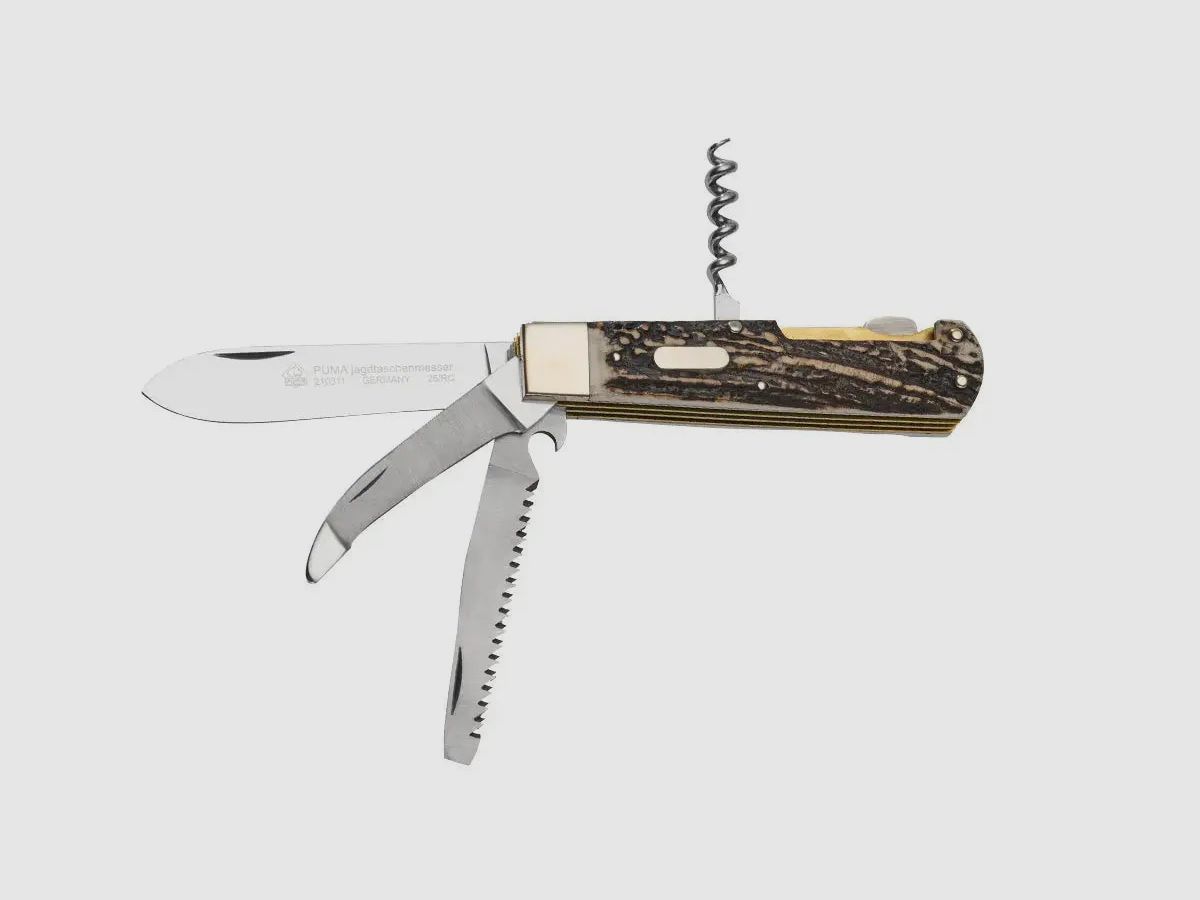 PUMA hunting pocket knife 4-piece