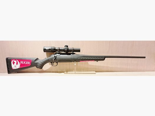 RUGER AMERICAN RIFLE 30-06SPRG 4CPS 22&Prime; 56CM MATTSCHWARZ + DAKOTA WOLF 1-6X24 ZIELFERNROHR