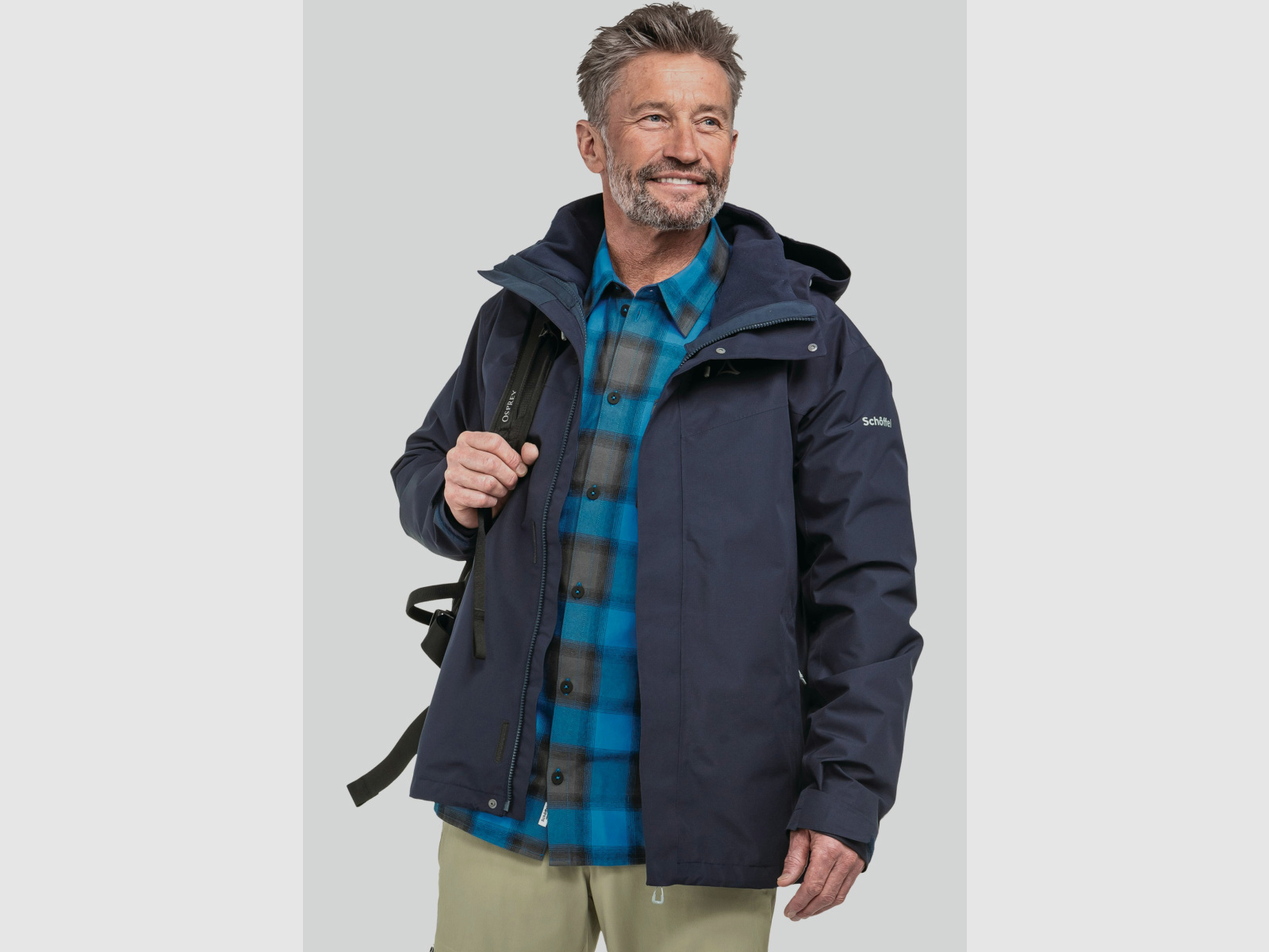 SCHÖFFEL Hiking 3in1 Jacket Style Okere MNS Navy