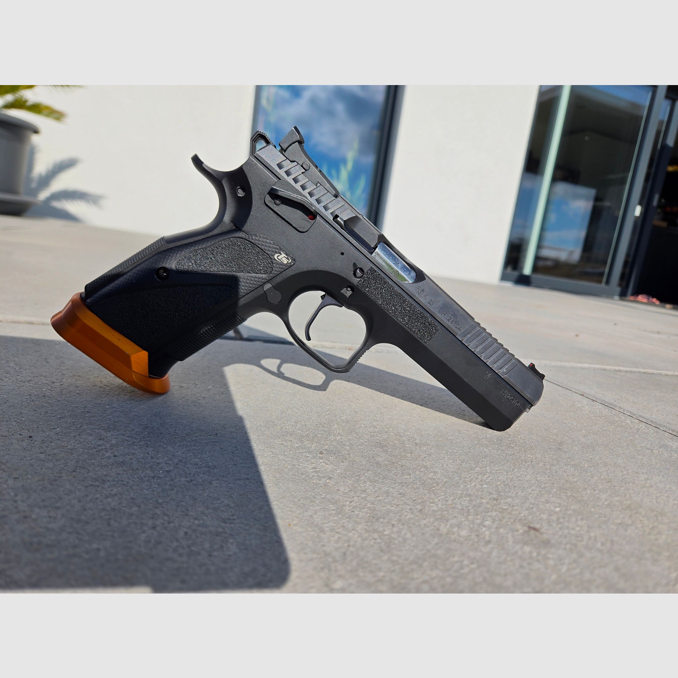 CZ TS2 Orange .40 S&W